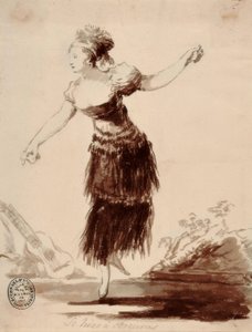 Se hizo a oscuras (Byla stvořena stínem) od Francisco de Goya