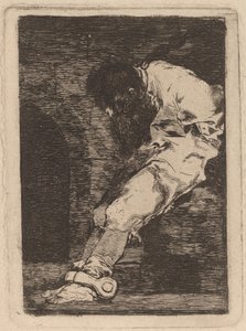 Pokud je delikvent, co? muera presto (Pokud je vinen, nechte ho rychle zemřít) od Francisco de Goya