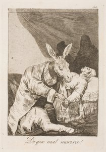 Zabíjí ho lékař nebo nemoc? od Francisco de Goya