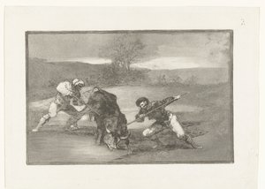 Lov na býka pěšky Otro modo de cazar á pie Býčí zápasy (název seriálu) La Tauromaquia (název série) od Francisco de Goya