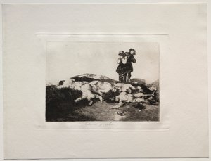 The Horrors of War: Bury them and Keep Quiet od Francisco de Goya