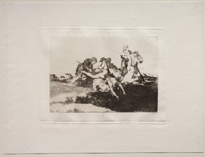 The Horrors of War: Charity, 1810. od Francisco de Goya