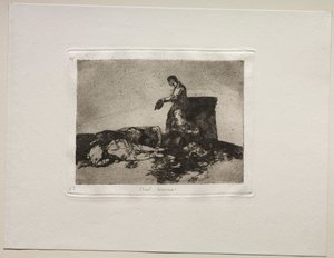 The Horrors of War: Cruel Tale of Woe. od Francisco de Goya