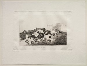 Hrůzy války: Ještě horší, 1810. od Francisco de Goya