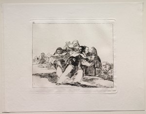 The Horrors of War: Everything is Topsy-Turvy od Francisco de Goya