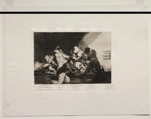 The Horrors of War: One Cant Look. od Francisco de Goya