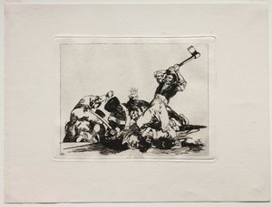The Horrors of War: To samé. od Francisco de Goya