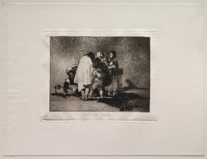 The Horrors of War: Nebylo co dělat a on zemřel od Francisco de Goya