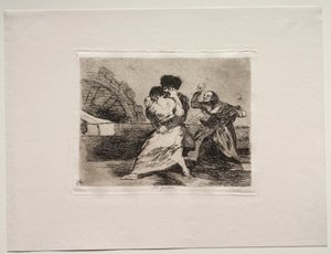 The Horrors of War: Nemají to rádi. od Francisco de Goya