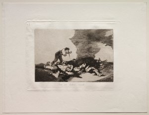 The Horrors of War: To je to, pro co jste se narodili. od Francisco de Goya
