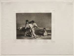 Hrůzy války: Nešťastná matka od Francisco de Goya
