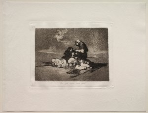 The Horrors of War: K čemu slouží pohár. od Francisco de Goya