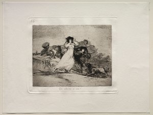 The Horrors of War: Co je to Hubbub? od Francisco de Goya