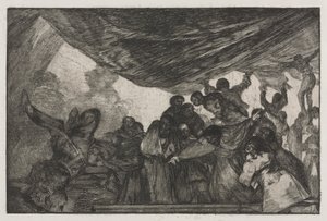 Přísloví: Jasná pošetilost od Francisco de Goya