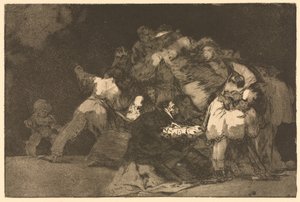 The Proverbs: General Folly, 1864. od Francisco de Goya