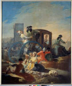 Prodejce nádobí. Obraz Francisco De Goya (1746-1828) od Francisco de Goya