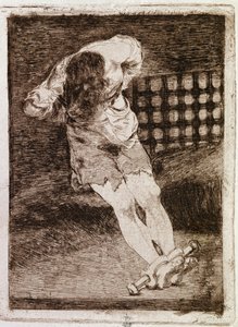 Odloučení vinného člověka nevyžaduje muka (Graving od Francisco de Goya