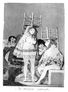 Už mají místo, 1799 od Francisco de Goya