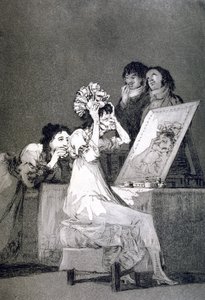 Až do smrti, 1799 od Francisco de Goya