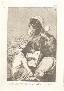Ví student více než učitel? od Francisco de Goya