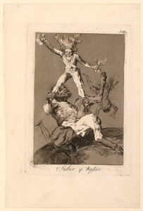 Nahoru a dolů od Francisco de Goya y Lucientes