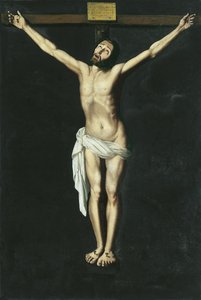 Kristus na kříži od Francisco de Zurbaran