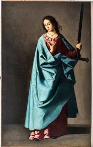 Velká mučednice Eufemie (olej na plátně od Francisco de Zurbaran