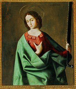 Svatá Eufemie ... (obraz na plátně) od Francisco de Zurbaran