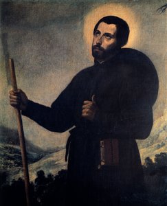 Svatý František Xaverský (1506-1552) od Francisco de Zurbaran