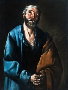 Španělština:  Petrovy slzy od Francisco de Zurbaran