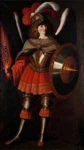 Archanděl Michael od Francisco de Zurbarán and Studio