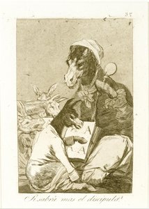 Možná žák ví víc od Francisco de Goya