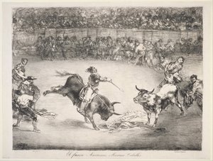 Proslulý Američan Mariano Ceballos od Francisco de Goya