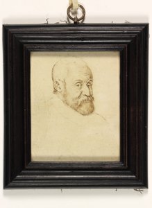 Gentleman jménem Henri Prince De Lorraine (pero a inkoust na papíře) od Franco Flemish School