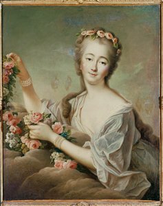 Madame Du Barry, Mätresse von Ludwig XV., als Göttin Flora