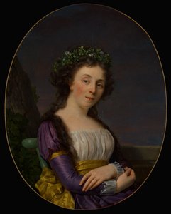 Portrét Marie-Louise Joubertové, rozené Poulletier de Perigny