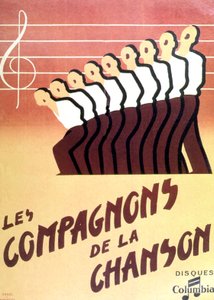 "Les Compagnons de la chanson od Francois emile Popineau