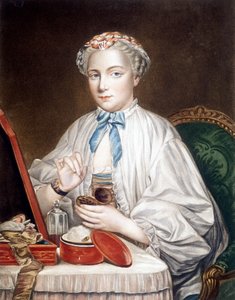 Lept z obrazu na plátně od Françoise Bouchera (1703-1770). od Francois (after) Boucher