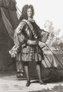Ludvík XIV., král Francie a Navarry. (tisk) od Francois (after) Boucher
