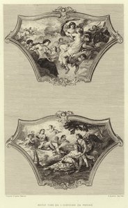 Pattern Tire z příběhu Psyche (rytina) od Francois (after) Boucher
