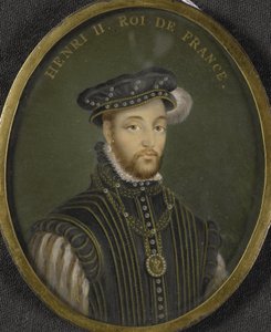 Portrét francouzského krále Jindřicha II. (1519-59)