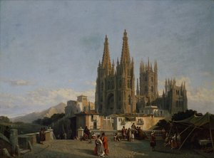 Katedrála v Burgosu od Francois Antoine Bossuet