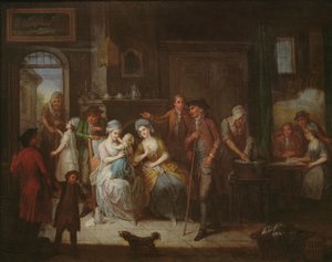 Scéna v interiéru od Francois Aubert