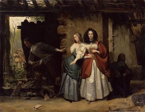 Let Henrietty-Marie z Francie, královny Anglie v roce 1638, 1835 od Francois Augustin Desmoulins