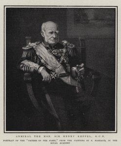 Admirál ctihodný sir Henry Keppel, GCB