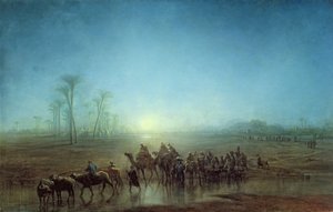 Karavana beduínů, 1863