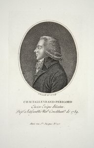 M.Talleyrand-Perigord, Encien Eveque dAutun, pub. 1791