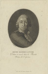 Portrét Henriho Maserse de Latude 1725-1805, c. 1793.
