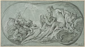 Amor a Psyche od François Boucher