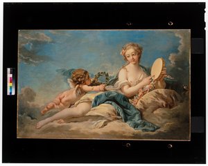 Clio, múza historie a písně od François Boucher